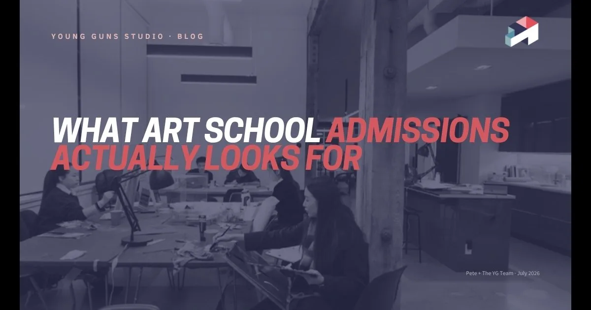 What Art School Admissions Actually Looks For